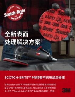 3M Scotch-Brite™ PN精密不织布尼龙砂碟